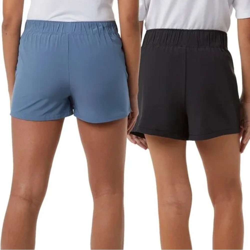 32 Degrees Kids Skorts 2-Pack in Blue and Black - Picture 3 of 6